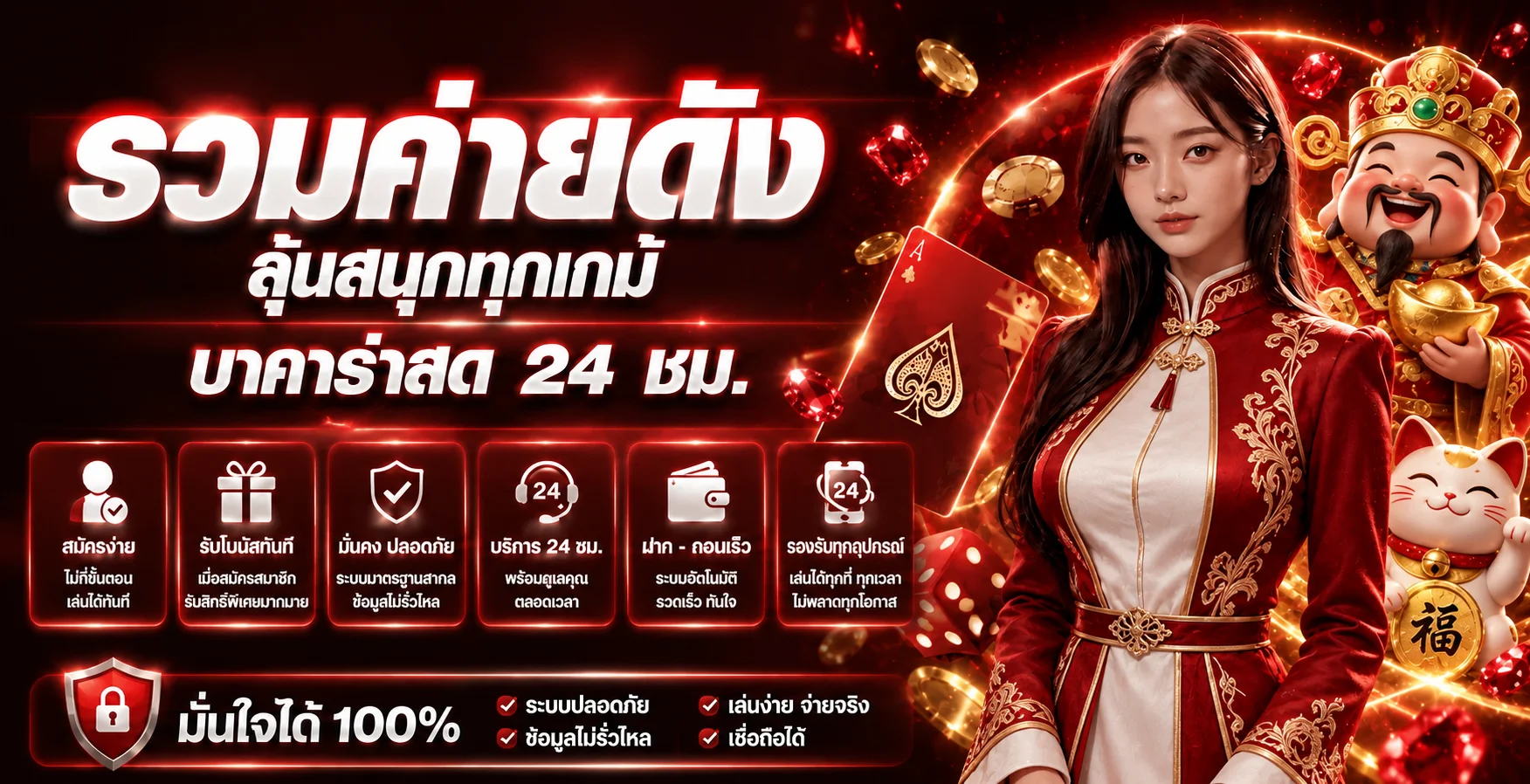 ภาพรวมค่ายเกมและฟีเจอร์ HENGNE88 สล็อต